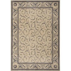 Alcott Hill Dalrymple Ivory/Blue Area Rug ACOT7952